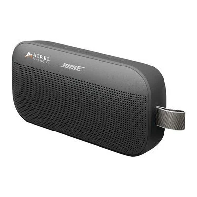 Bose Flex 2 Bluetooth speaker with portable design and branded decoration area for corporate gifts and client appreciation