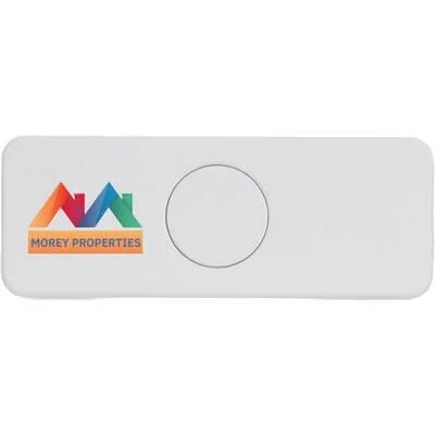 Spin It phone holder with built-in screen cleaner for promotional products, employee gifts and branded merchandise