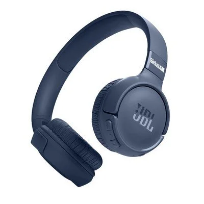 JBL Tune 520BT wireless on-ear headphones in black with cushioned ear cups for corporate gifts and branded tech merchandise