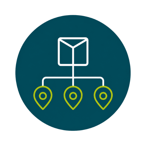 Multi-Address Shipping Icon