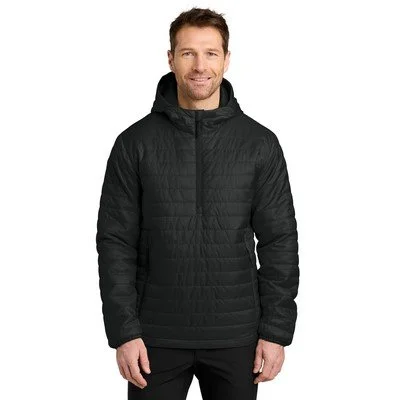 Port Authority packable puffy anorak jacket with lightweight insulated design for employee gifts and branded apparel