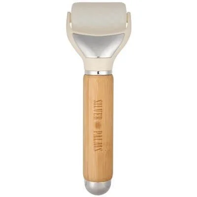 Three-piece face and body roller set arranged together.