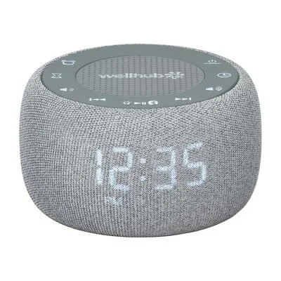 iLive gentle-wake alarm clock with its display and speaker surface visible.
