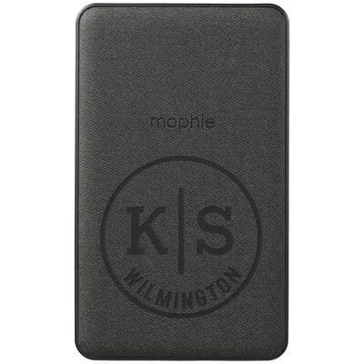 Mophie Snap+ Mini 5000mAh wireless power bank with magnetic charging design for client gifts and branded merchandise