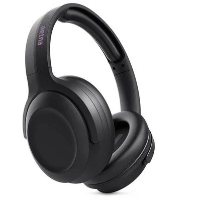 HyperGear Stealth2 ANC wireless noise cancelling headphones in black for business gifts and branded technology merchandise