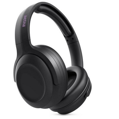 HyperGear Stealth2 ANC wireless noise cancelling headphones in black for business gifts and branded technology merchandise