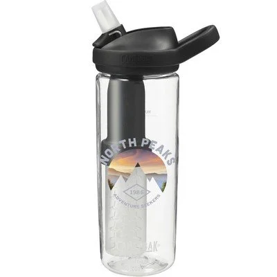 CamelBak Eddy+ 20 oz Tritan Renew water bottle in plastic with bite valve lid for promotional products and branded merchandise