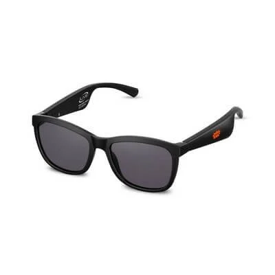 iLive Sol Beats Bluetooth sunglasses in black with integrated audio technology for client gifts and branded merchandise