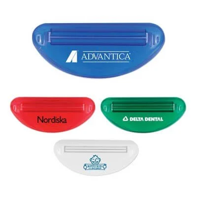 Travel toothpaste squeezer