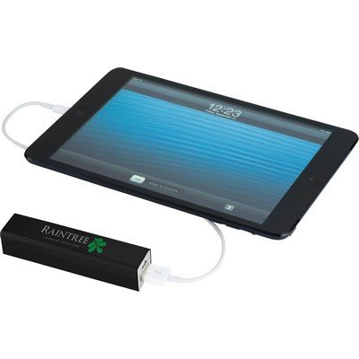 Jolt 2200mAh portable power bank with compact design for promotional products, employee gifts and branded merchandise