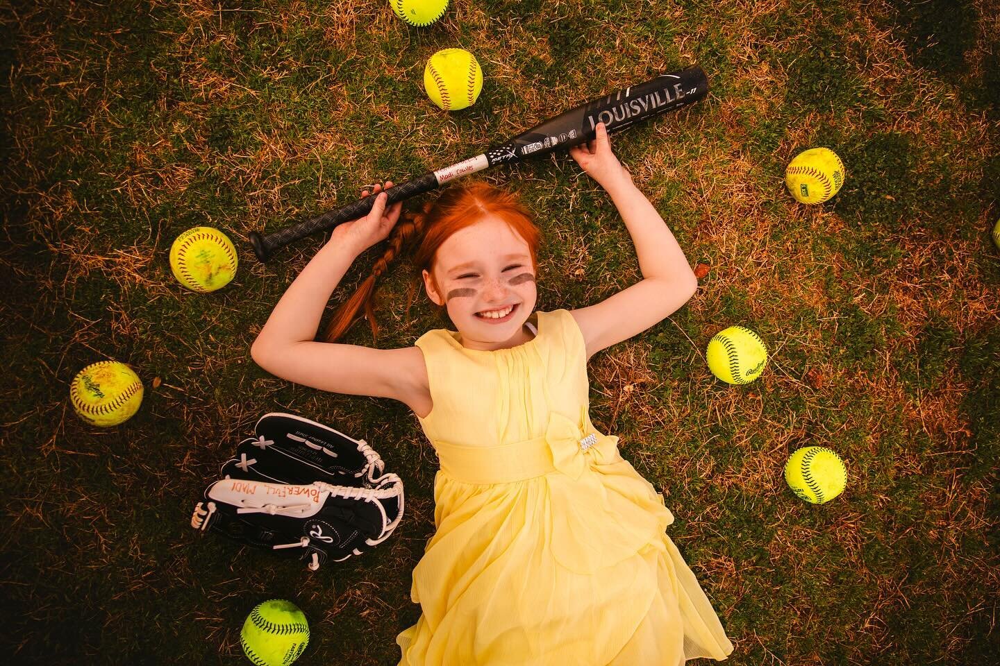 My Ambush girlies always come through for the perfect #softballprincess photos 🥹👑🥎