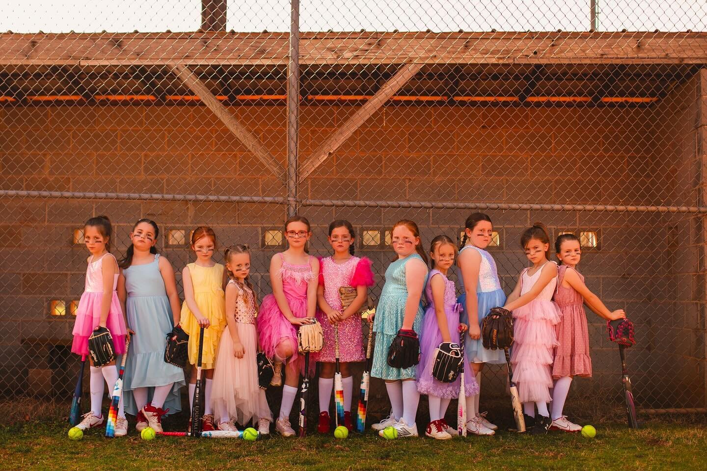 My Ambush girlies always come through for the perfect #softballprincess photos 🥹👑🥎