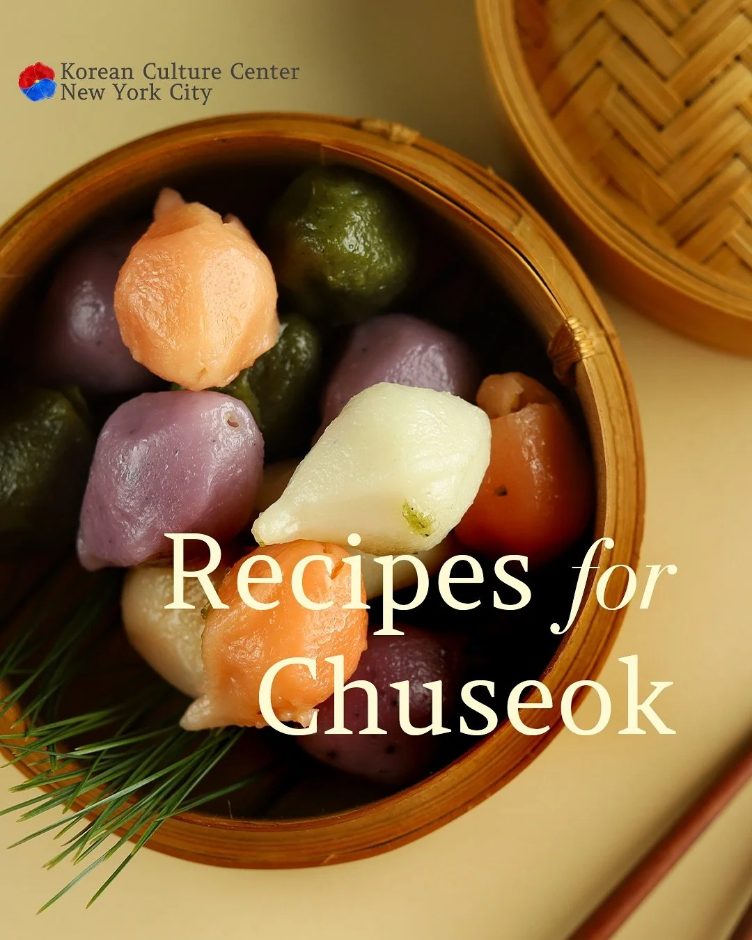 OCTOBER SPECIAL 🌕🐇 CHUSEOK RECIPES
By Justine Velasquez

For a few years now, I have loved experimenting on plant-based versions of classic Korean dishes at home. Ever since I got into Korean cuisine, I have thought about preparing my very own 추석 (