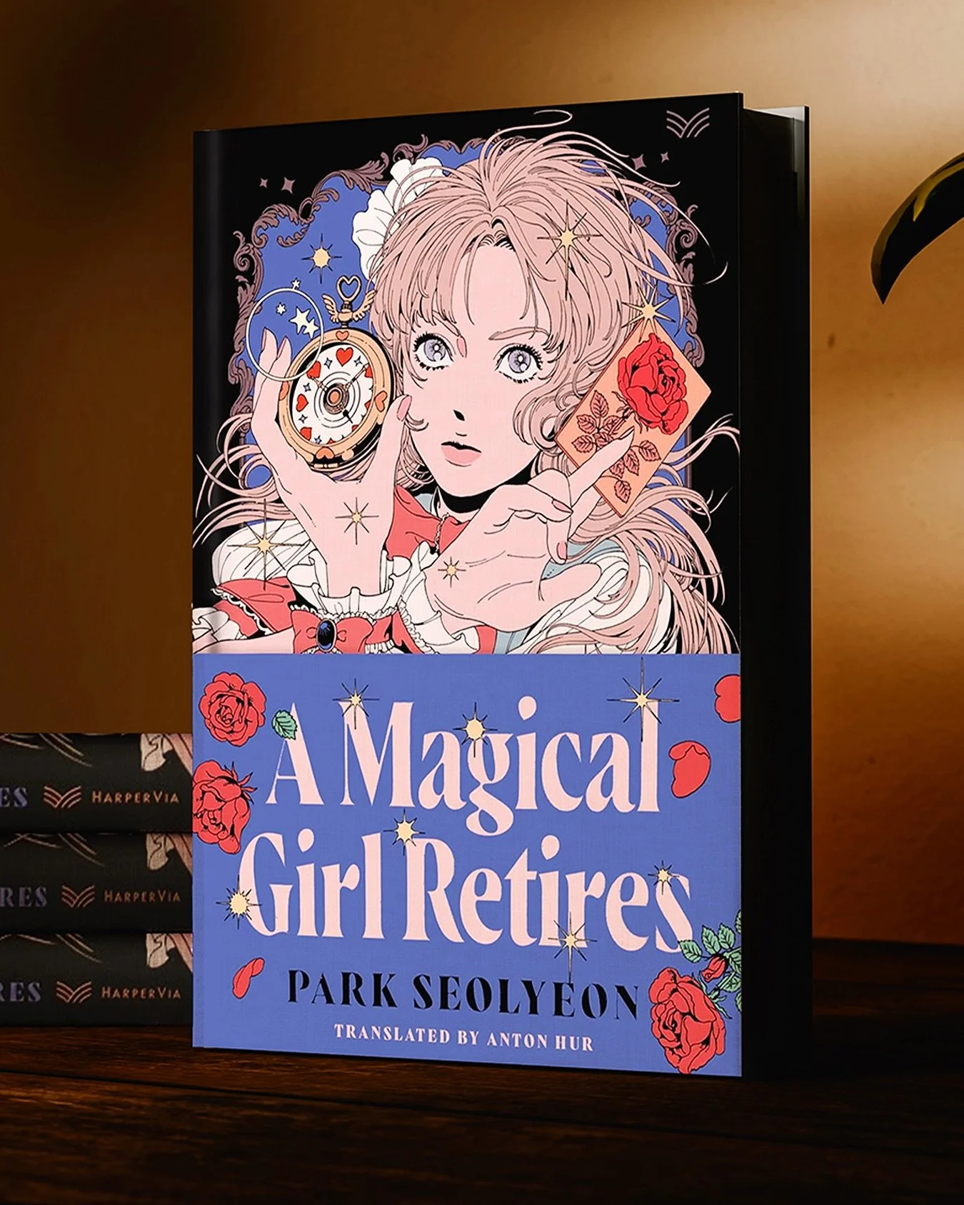 For October - our bookclub DOSAN HAKDANG has been reading &ldquo;A Magical Girl Retires&rdquo; (마법소녀 은퇴합니다) by @fancyshortcake and translated by @antonhur ✨💫

In the book, &ldquo;a millennial turned magical girl must combat climate change and credit