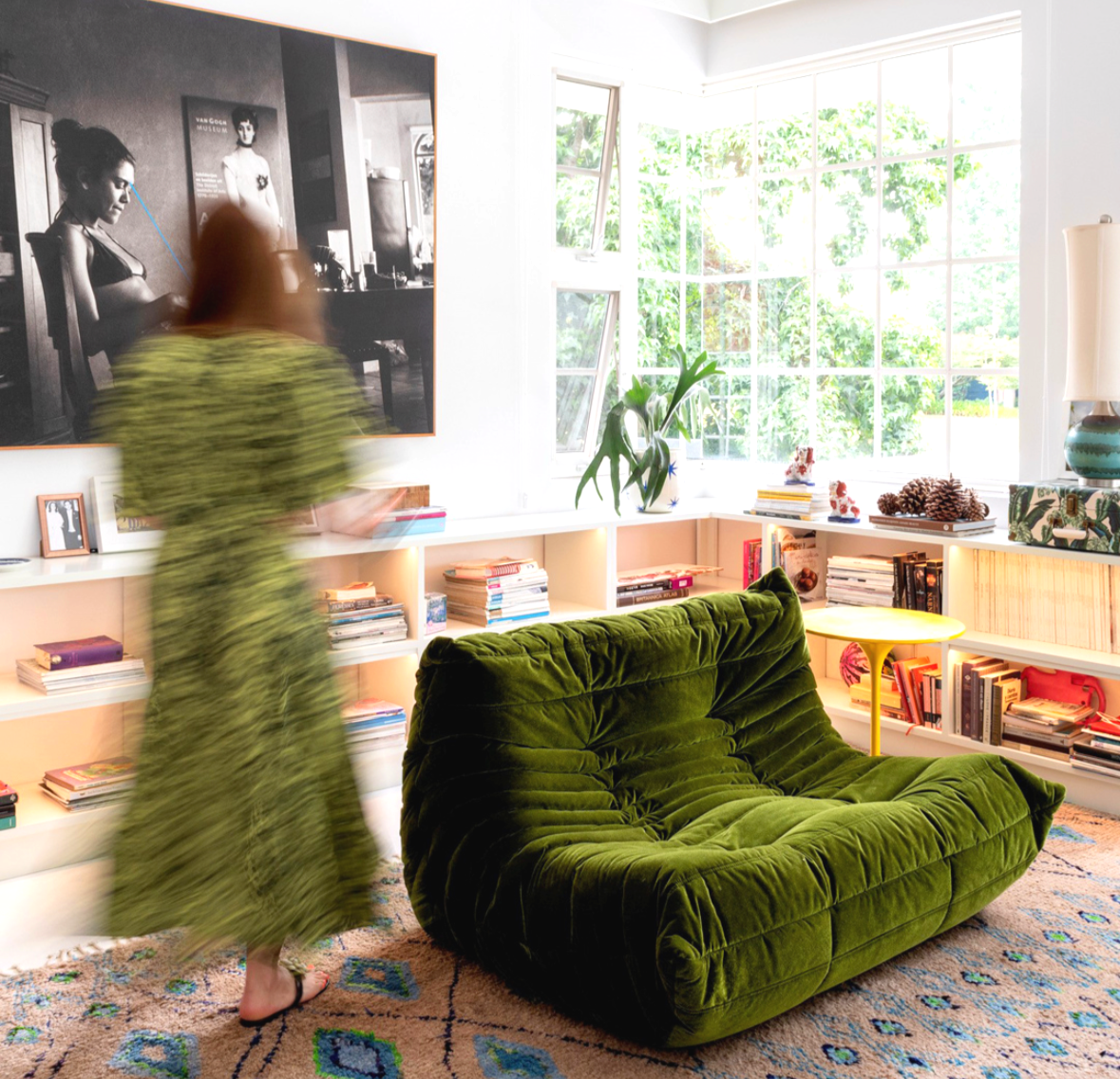 Living room project in Zurich for an expat family in Kilchberg. 