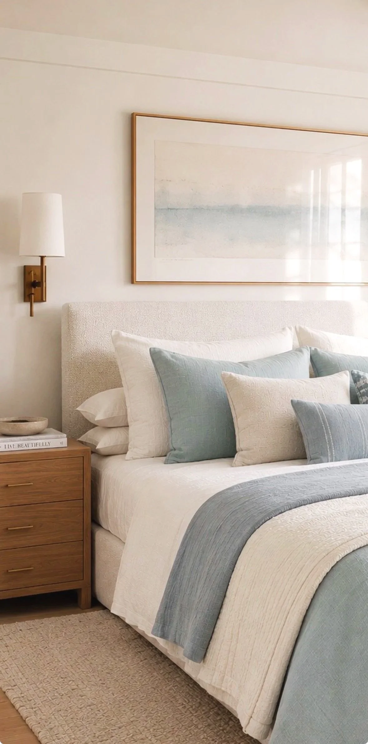 modern bedroom with USM furniture in Thalwil, Zurich, Zug
