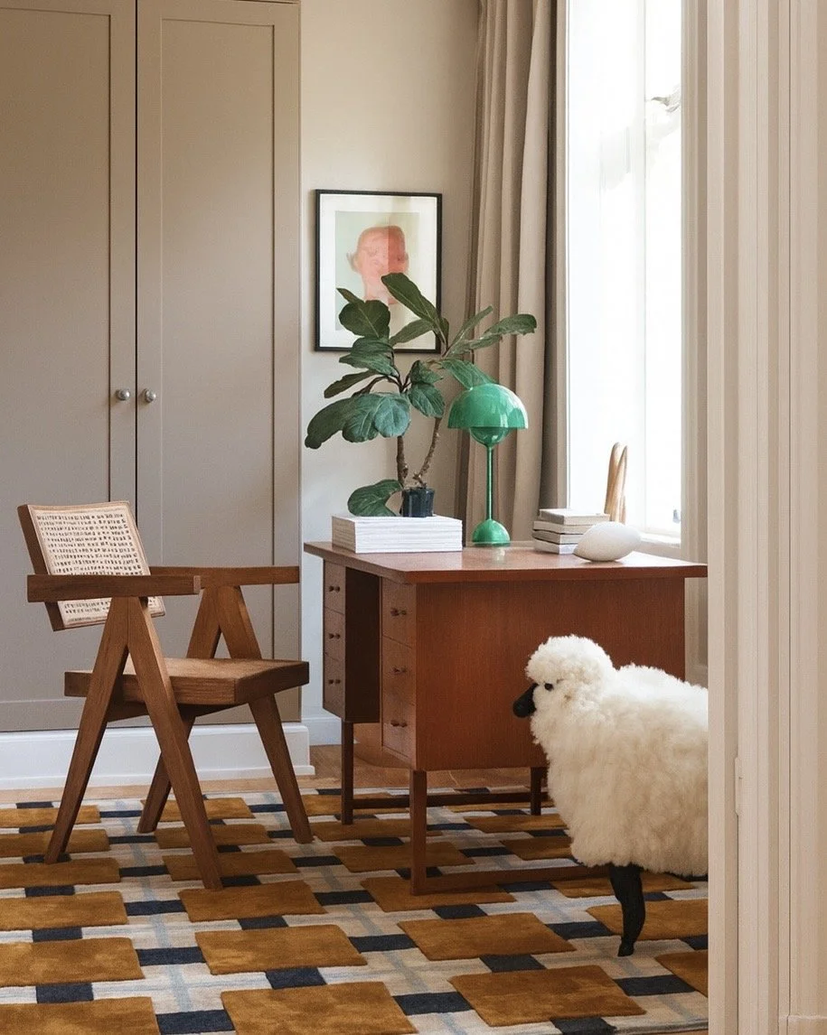 Stylish and luxurious office in the Bay Area, Ca designed by Maison Barbara in Marin County. 