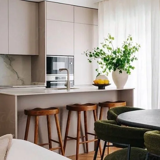 modern kitchen for expat family along the lake of Zurich.