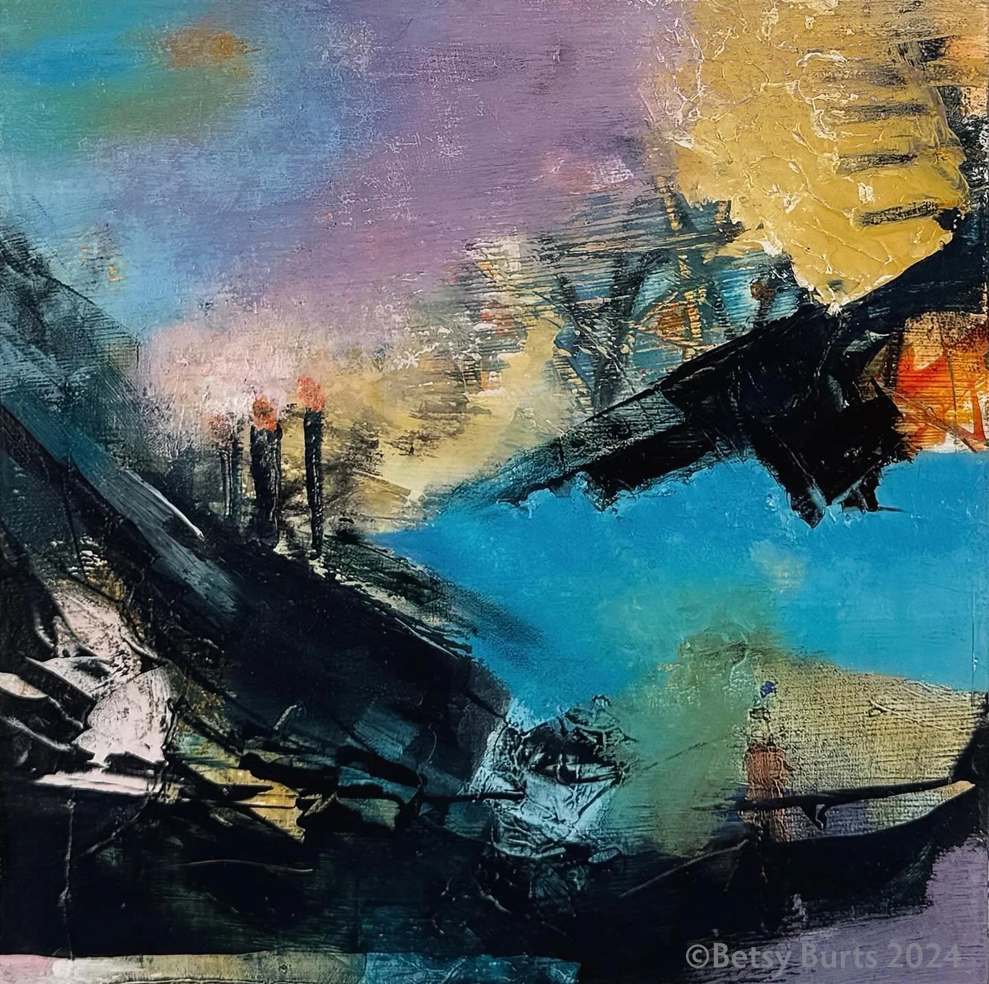 Safe Harbor. 8&rdquo; x 8&rdquo; x 1 1/2&rdquo; on gallery deep cradled wood panel. 

One of the new paintings now available on my website in the Shop. Sign up for my newsletter now and get a code for free shipping/delivery in the U.S. through Decemb