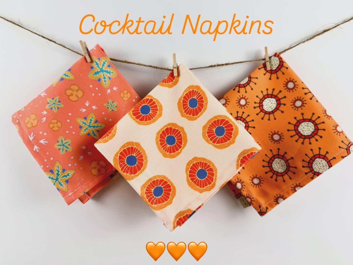 Support independent artists and shop Spoonflower for Black Friday! 20% off Home Decor like these cute napkins, 25% off Fabric and 30% off Wallpaper for a limited time. The link to my Spoonflower shop is my bio. Check it out to have fun seeing your fa