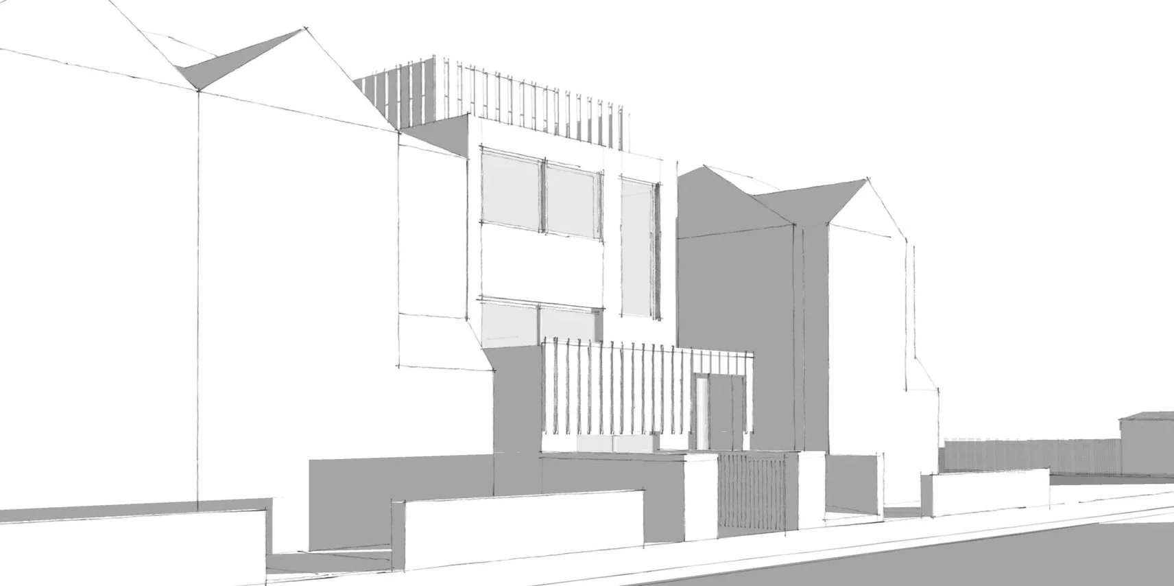 Refurbishment & extension of a private house in South London.