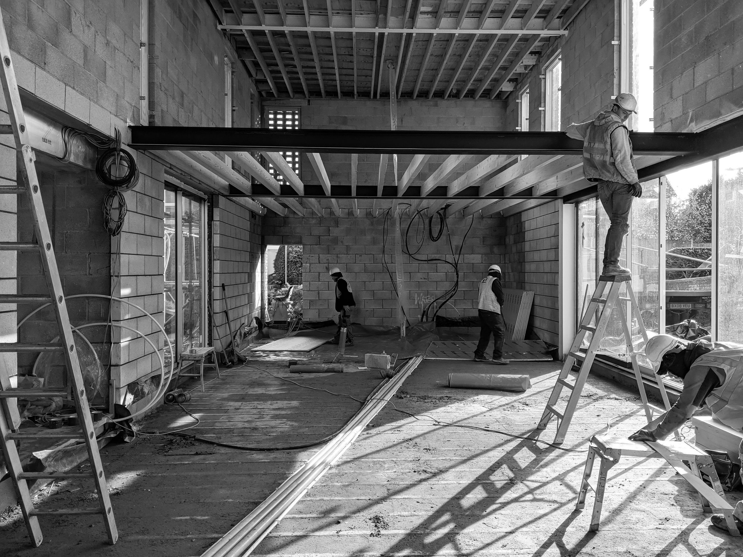 203_Derwent Valley Villa: New build house for Blee Halligan Architects. 4/5