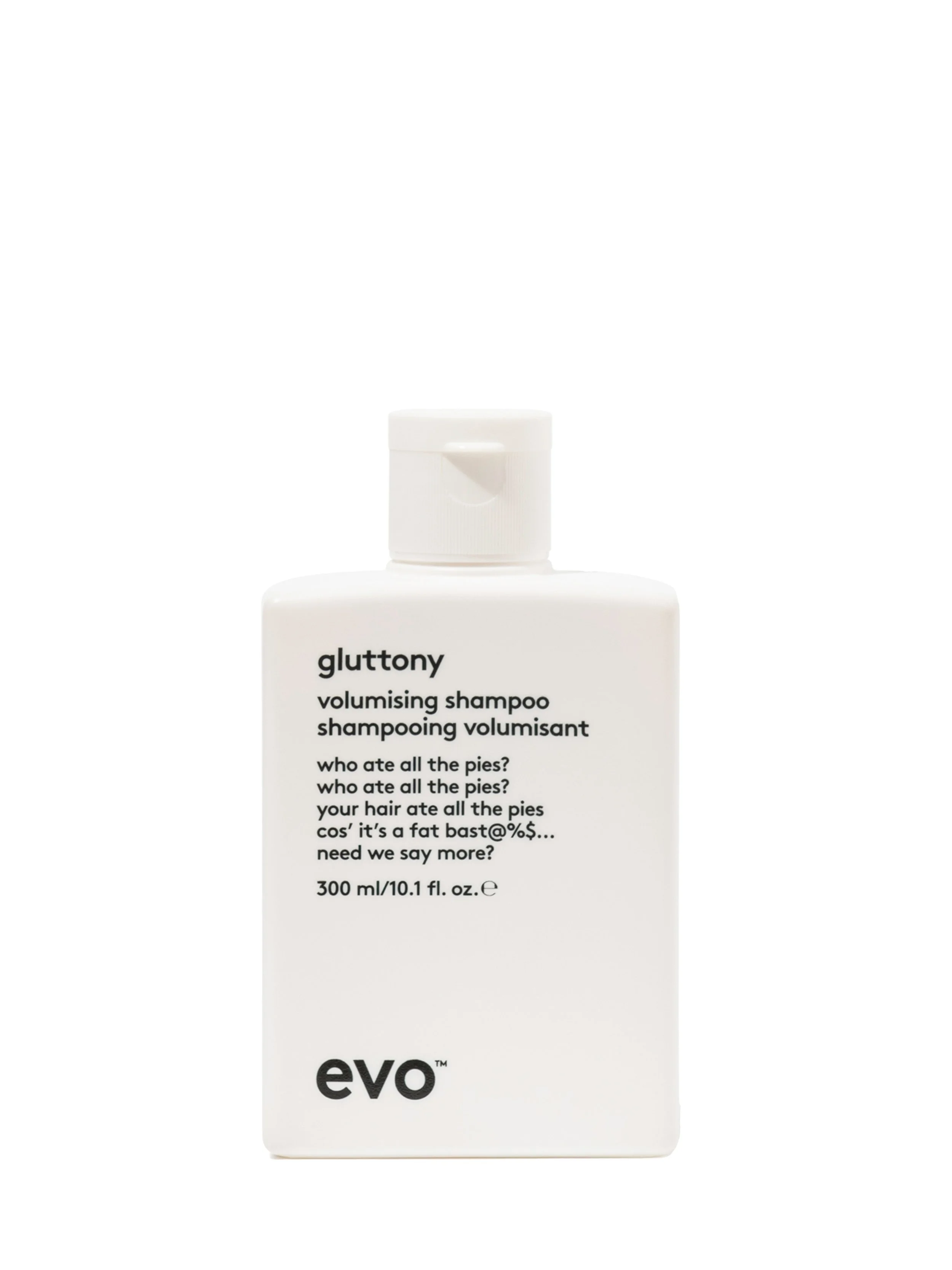 gluttony volumising shampoo 300ml