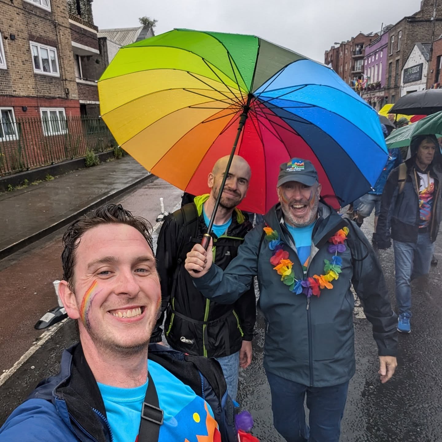 Throwback to pride 2024!

Join us for Pride this Saturday whether you hike with us regularly or haven't in a while, let's march and brighten up the town 🌈🥾

We're meeting at the James Joyce Statue at 12:00 to hand out wristbands, see you there!