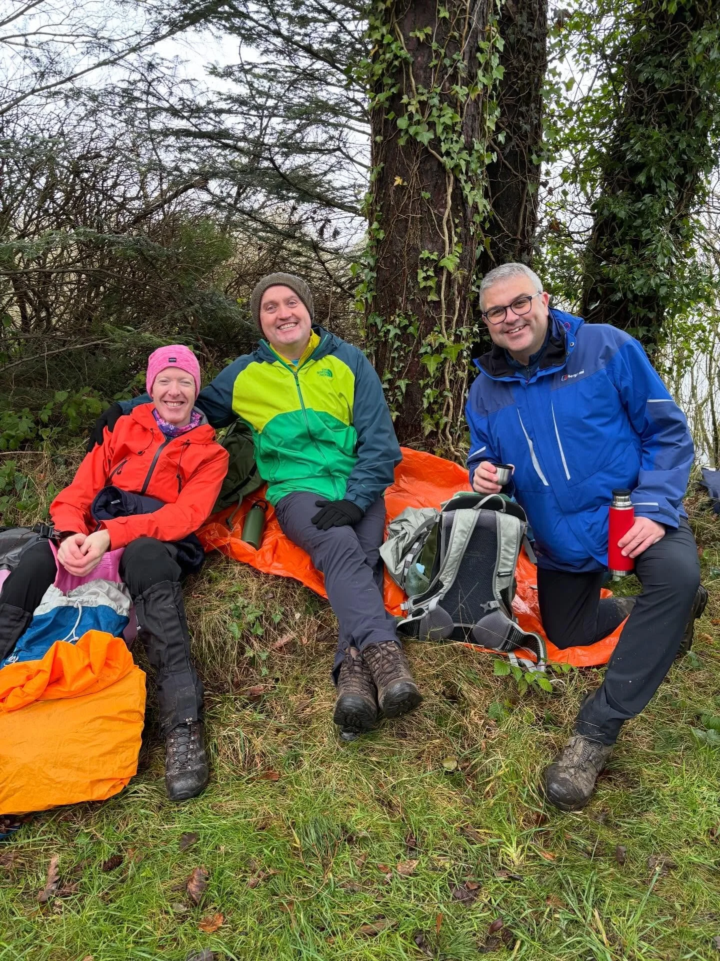 49 out for today&rsquo;s &lsquo;Sunday Shorts&rsquo; hike, a relaxed ramble around the Vartry Reservoir led by Stephen and David L. Plenty of new faces (always welcome) and home baking (also always welcome!), 14.5km and back to the car park spot on 2