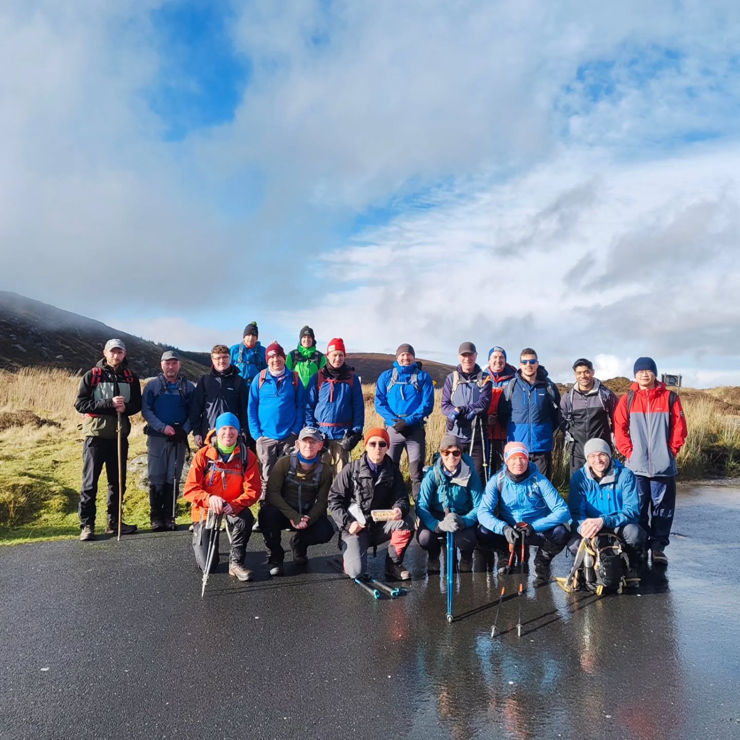 20 out for Tonelegee and Mullaghcleevaun. Thanks to Dermot and Ambro for leading the groups!

#gayhiking #lgbtqhiking #gayhikers #gayhikingclub