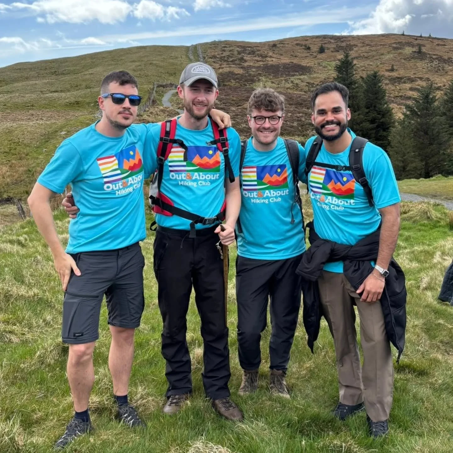 5️⃣3️⃣ we're out for our first joint hike of the year with @outandabouthikersni at Slieve Martin.

Beautiful weather, chats, and views were had ☀️

Thanks to Paul &amp; Darren for leading the fast and slow paced hikes today. 

#lgbthiking #lgbtcommun