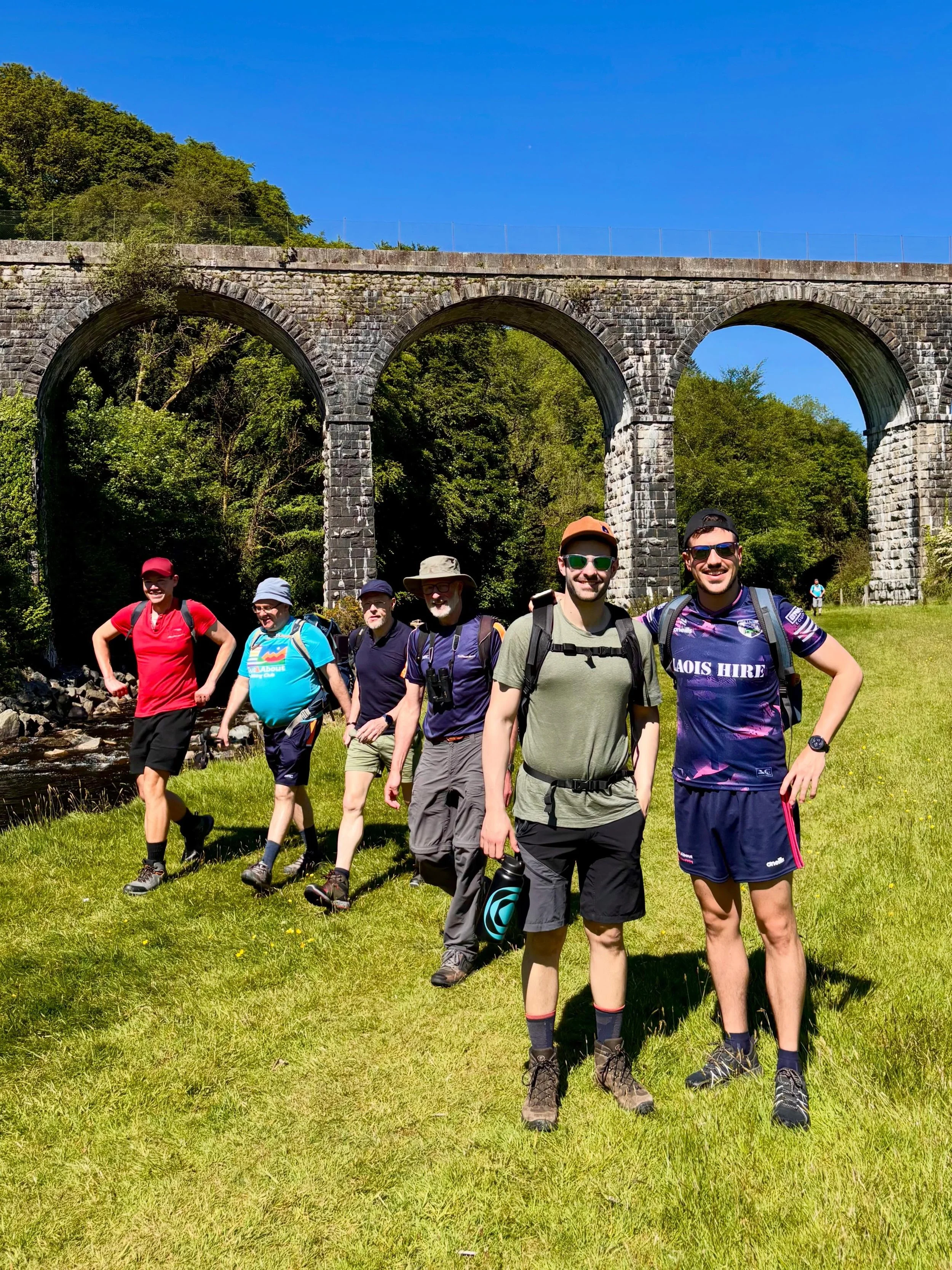 40 hikers turned up for the 5th anniversary of our &lsquo;Sunday Shorts&rsquo; hike initiative (an excellent turn out considering 32 club members were away on the Bosnia trip and another group on the &lsquo;regular&rsquo; Sunday hike). Thanks to our 