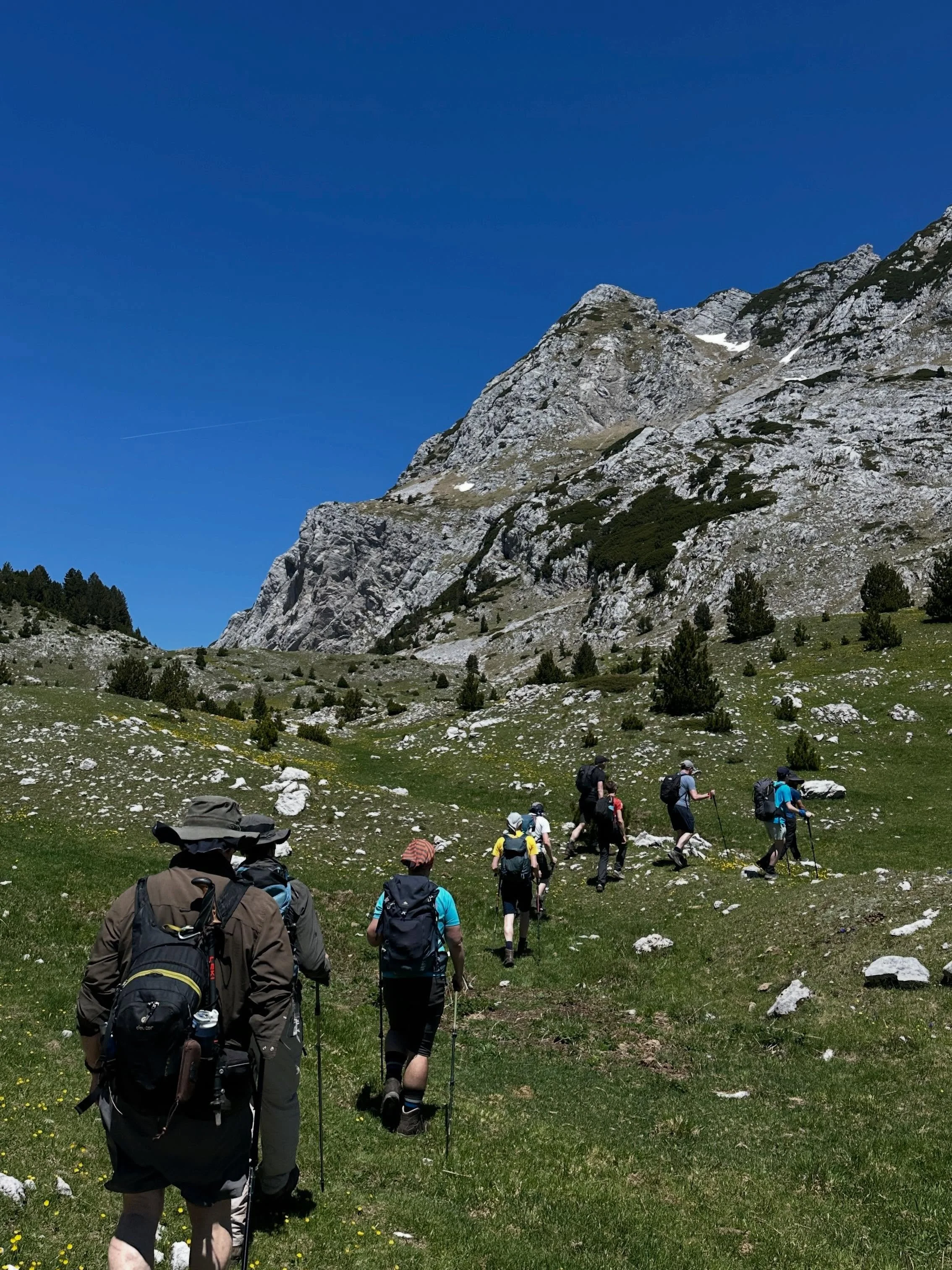 Another gorgeous day on the hills in Bosnia &amp; Herzegovina as we hiked through the rugged beauty of the Prenj mountain range &amp; the stunning Tisovića Valley to get to our peak, Zelena Glava. The views along our hike and from above didn&rsquo;t 