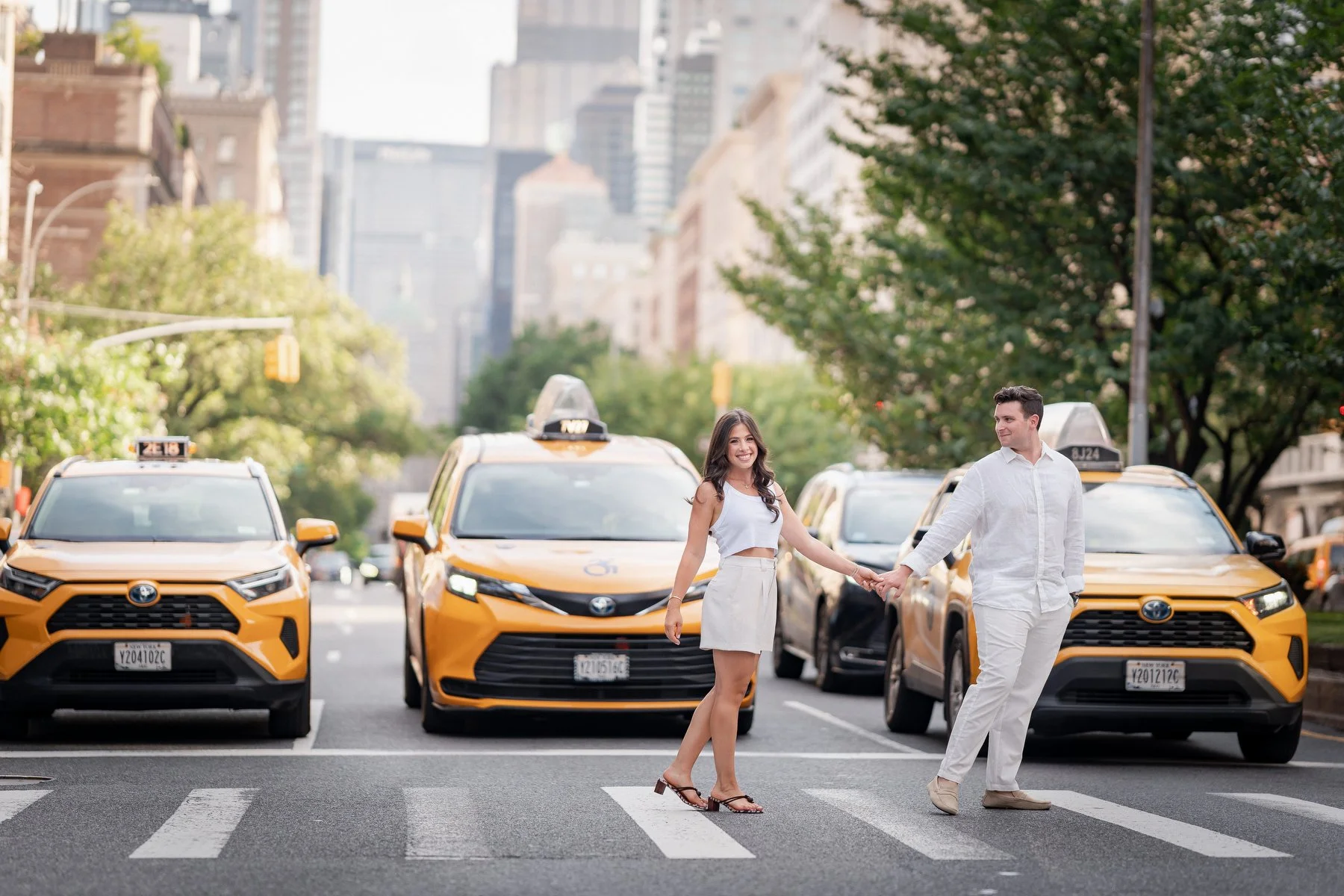 Central Park Engagement Session