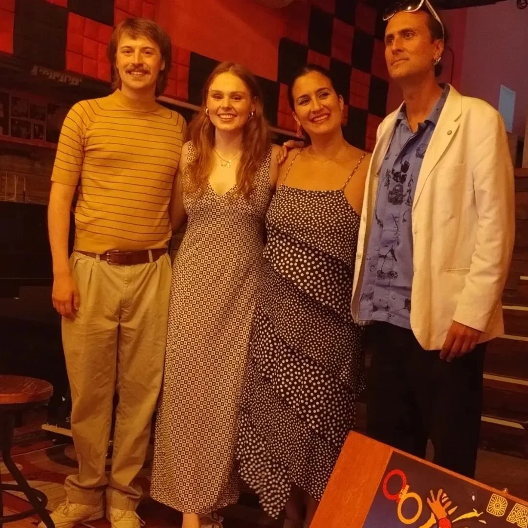 Hi there! Last Saturday we performed in our first @sofarsounds @sofarnyc gig at the @pinkfrogcafewilliamsburg ππ½π₯
Shout out to the other two artists who presented their music: the amazing @jade_steg and @thesaurusrexband 
You were both amazing!!