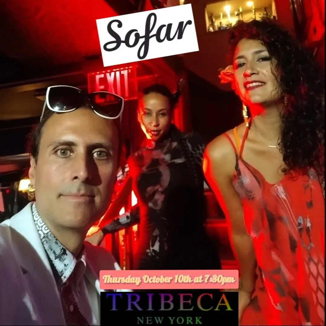 This Thursday October 10th at 7:30pm @sofarnyc in Tribeca! 
Sunken Living Room (red velvet) ππ½ππ½ππ½ππ½π₯π₯π₯π₯
https://www.sofarsounds.com/events/57851
@sofarsounds @barbarita_ole @albertalabedramusic @olyda_ola 
#sofar #sofarsounds #gigs #