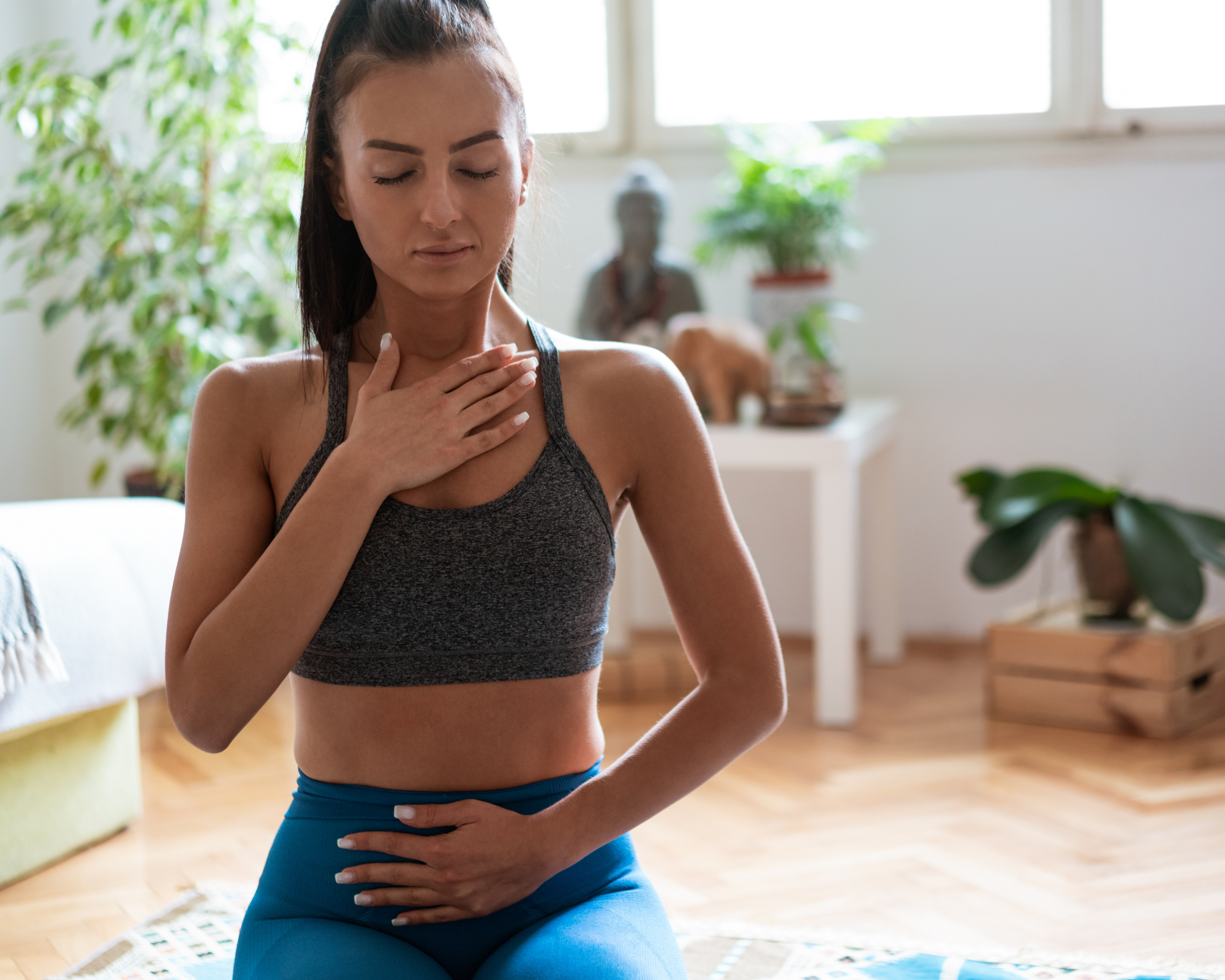 Golden Thread breath: a calming visual breath practice, perfect to unwind the body and mind before sleep