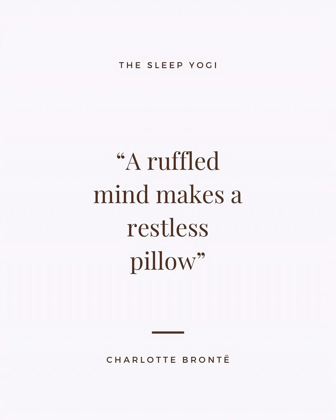 Want to &ldquo;unruffle&rdquo; your mind? 

Try one of these prompts to help your brain process the day and start to unwind:

What&rsquo;s still on my mind from today?
What can wait until tomorrow?
What made me smile, even briefly?

Then press play o