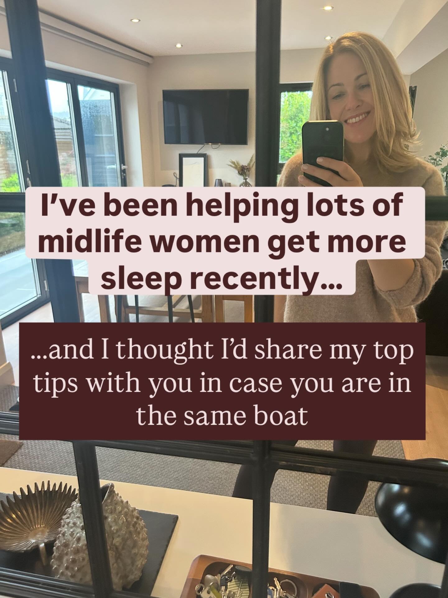 But in the meantime&hellip;

If you are &ldquo;tired but wired&rdquo; at bedtime then I have just the thing!

Comment CUE and I&rsquo;ll send you my simple sleep cue kit (with 3 short calming practices you can try tonight!) 

Trix 🧘🏼&zwj;♀️
The Sle