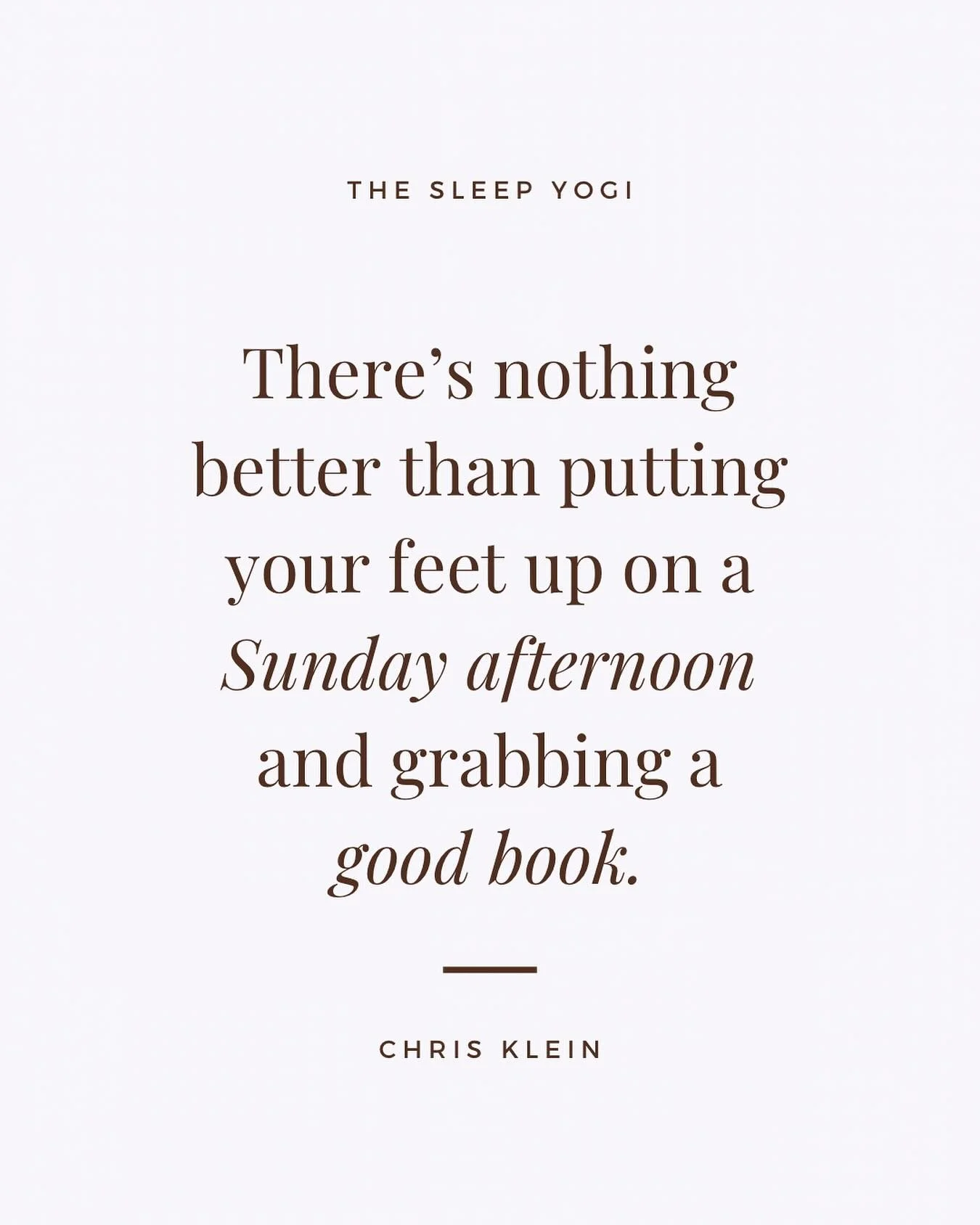 Read anything good recently? 

Today definitely has that &ldquo;curl with with a book and a cuppa vibe right&rdquo;?

Would love to hear your recommendations 🙏 📕 

Trix 🧘🏼&zwj;♀️
The Sleep Yogi 

#booksbooksbooks