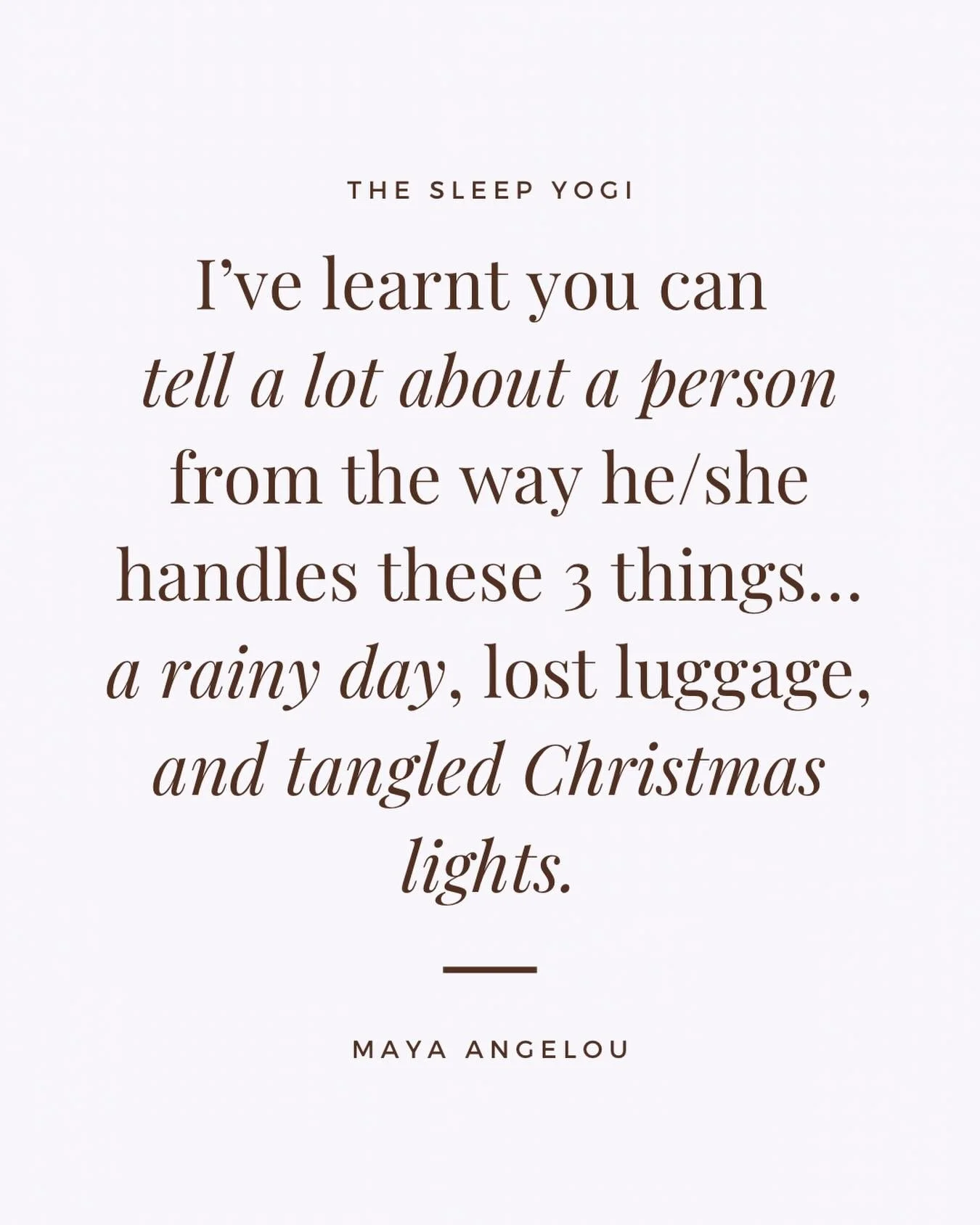 My advice? 

Step away, close you eyes, 3 belly breaths 

Trix 🧘🏼&zwj;♀️
The Sleep Yogi 

#christmas #stress #calm