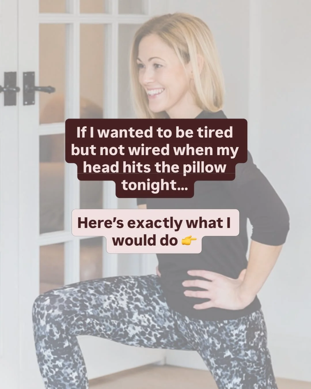 Comment YOGA and I&rsquo;ll send you the perfect 25 minute class to unwind &amp; calm that nervous system. 

The perfect way to go from &ldquo;stressed &amp; switched on&rdquo; day mode to &ldquo;I&rsquo;m so chilled and relaxed&rdquo; evening mode.
