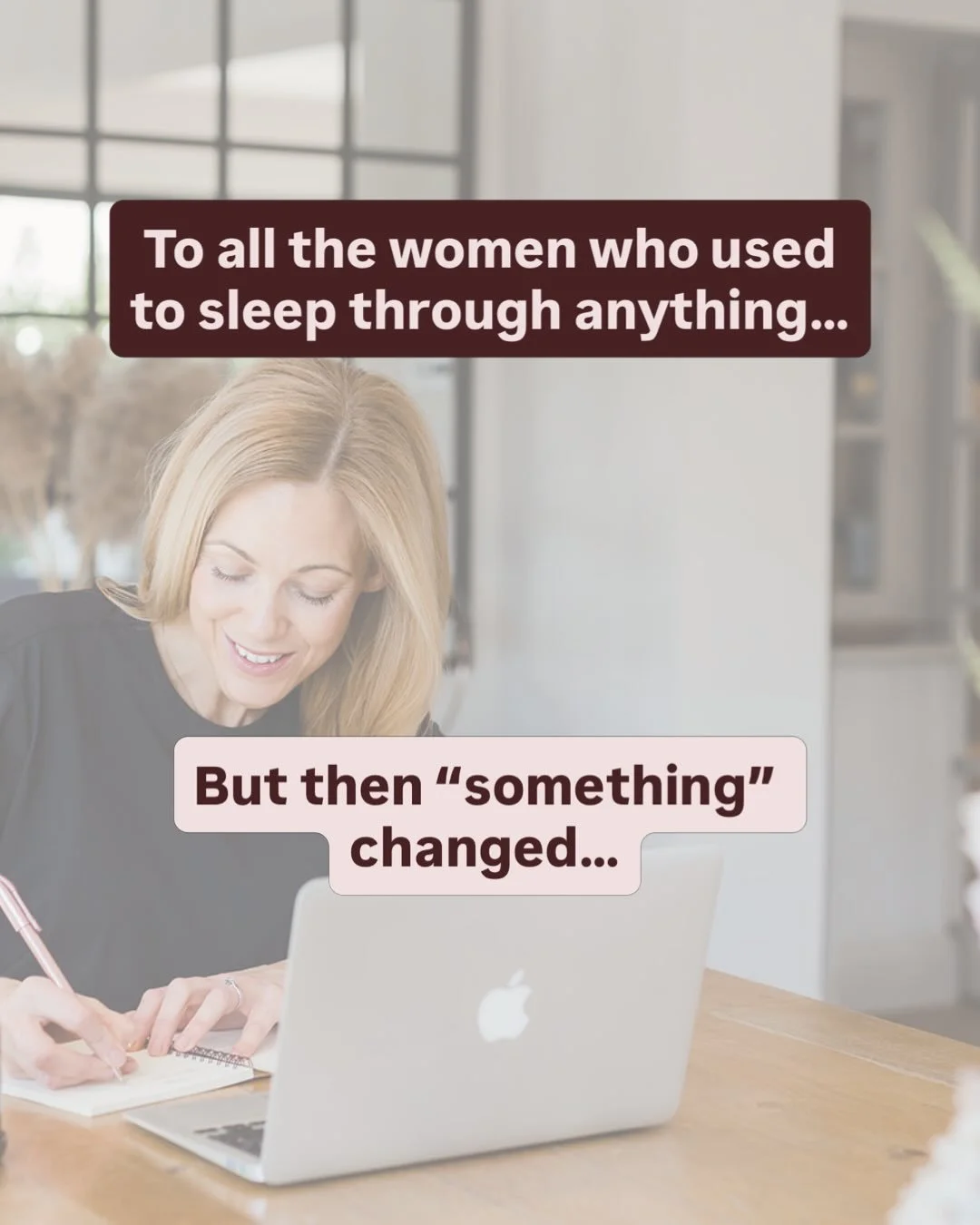 5 sleep loving actions you can take today!

☀️ Schedule a morning walk - the mixture of daylight &amp; movement is a sleep win

☕️ Decaf after midday - swap out the caffeine for something less stimulating (I love @mothercuppa teas)

🍷 Swap your wind