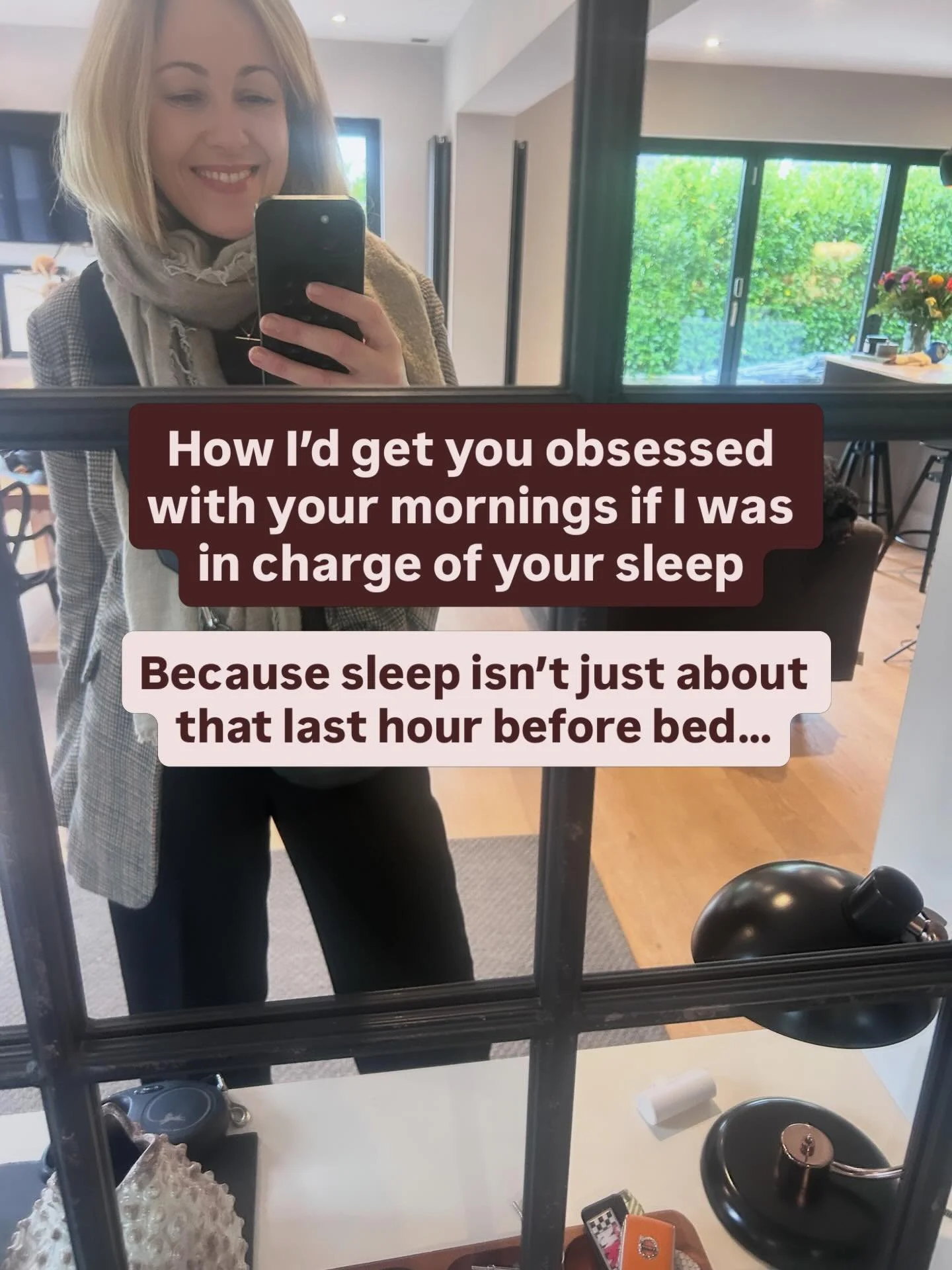 It might sound strange but&hellip;

Mornings are the key the better sleep ☀️

You see, every cell in your body runs on a 24 hour clock 

(well actually a little more than 24 hours so we&rsquo;ve got to keep it in check!)

And this clock governs EVERY