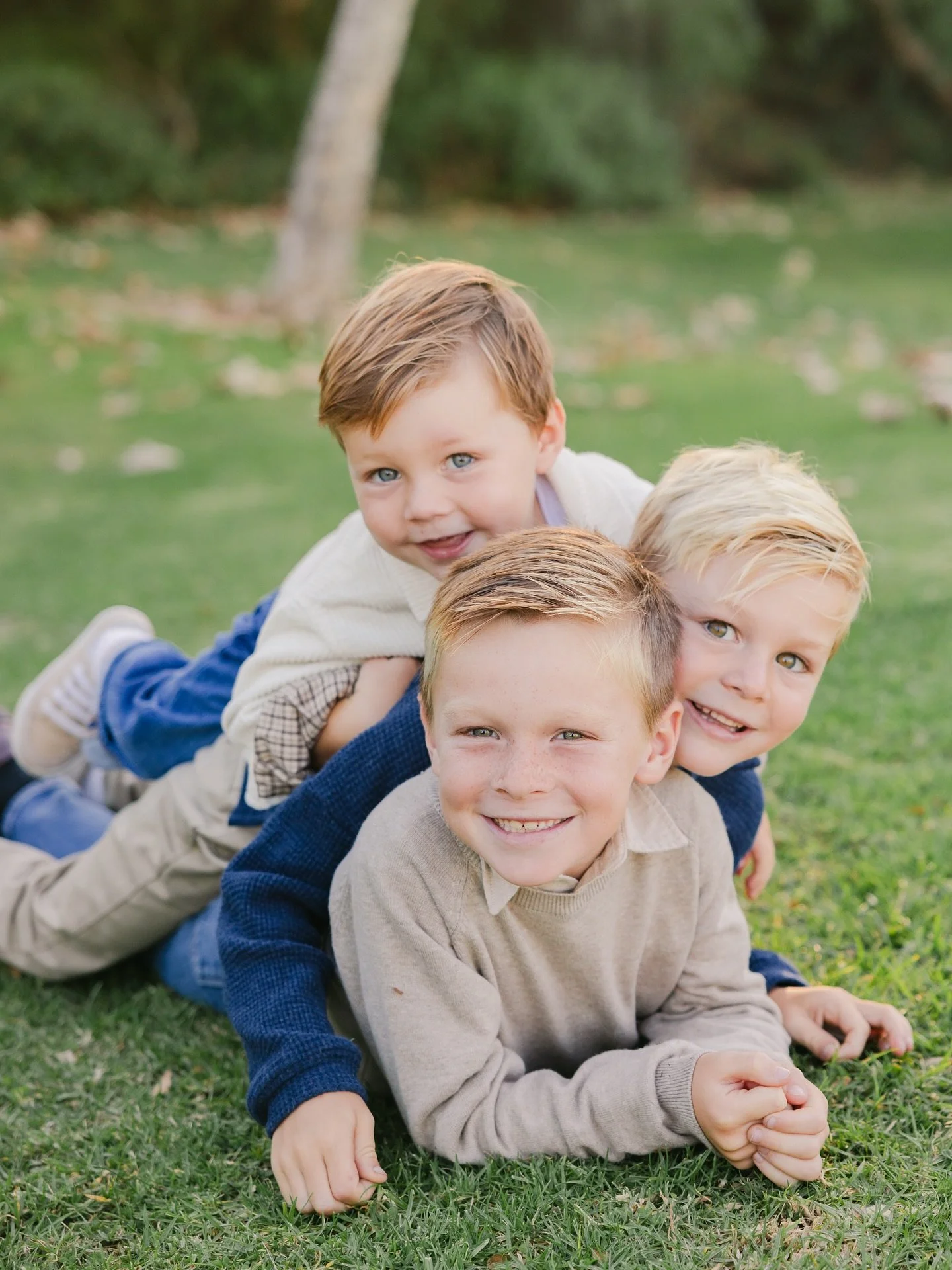 No fun was had with these three 😂🤍