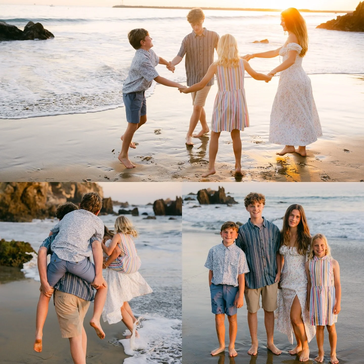 It&rsquo;s always fun to watch older siblings genuinely have fun together, even when it&rsquo;s as silly as ring around the rosey 🤍