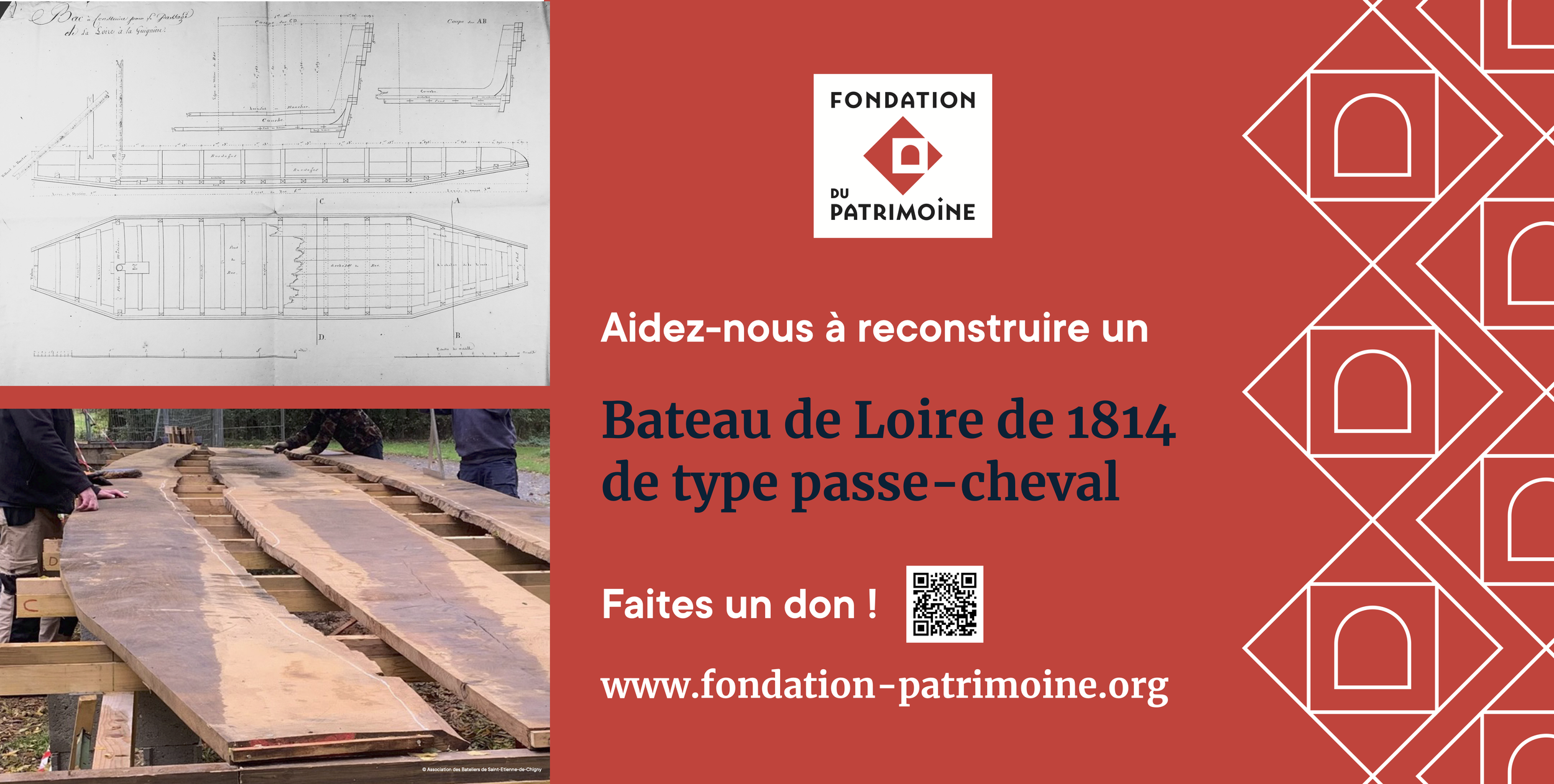 Collecte de dons pour la construction du nouveau bateau