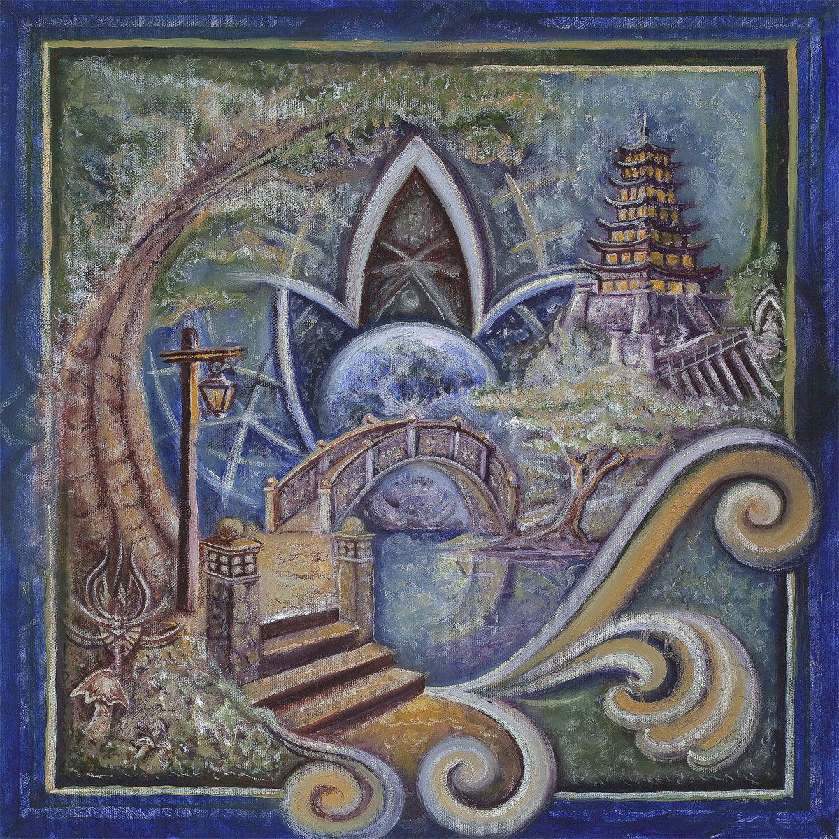 PAGODA (FRAMED)