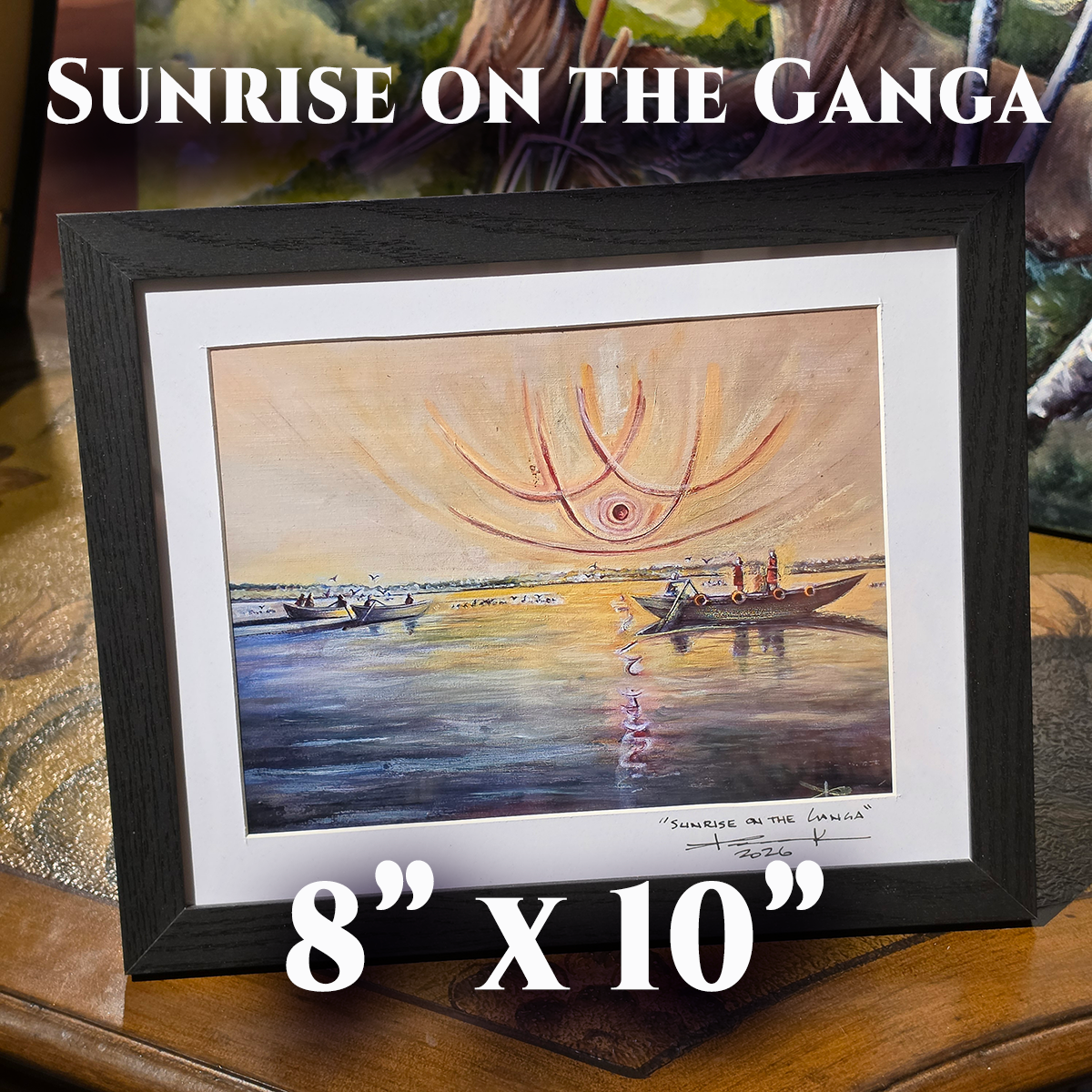 SG, Sunrise on the Ganga (8x10).png