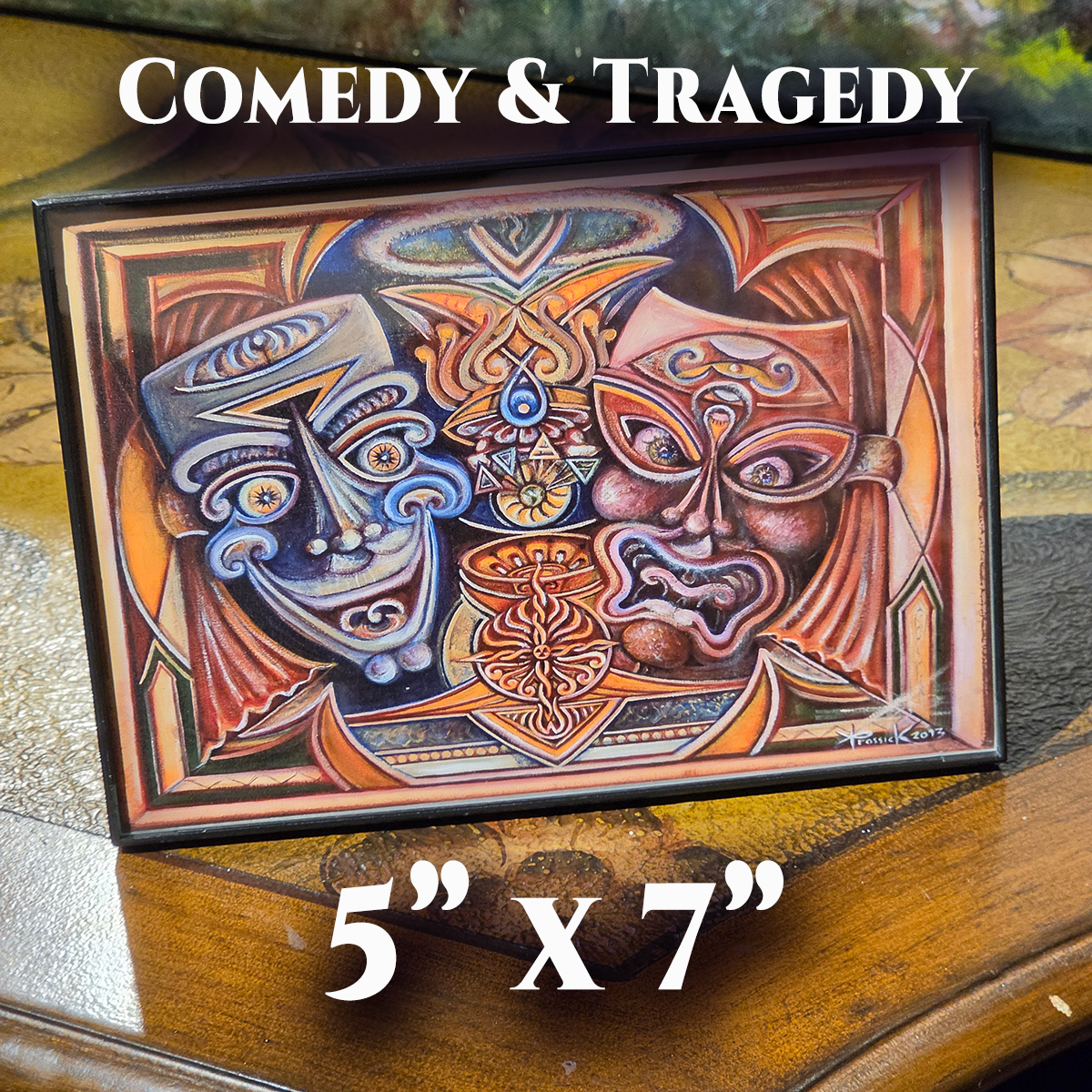IB, Comedy and Tragedy (5x7).png